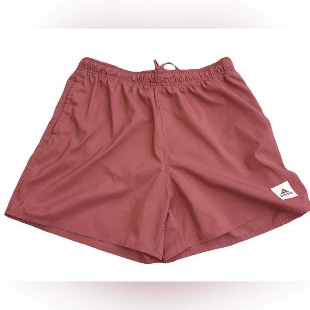 Adidas Men’s Ori Solid Swimwear Shorts Size XL Pink Strata